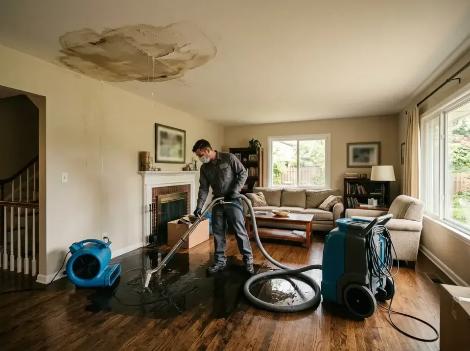 attic-pipe-burst-ceiling-drip-008 — frequently asked questions, Water Damage Restoration & Carpet Care in Dumont, NJ